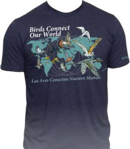 Birds Connect Our World tee-shirt