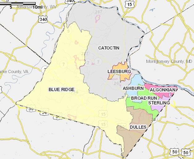 Loudoun County Districts revised 2022